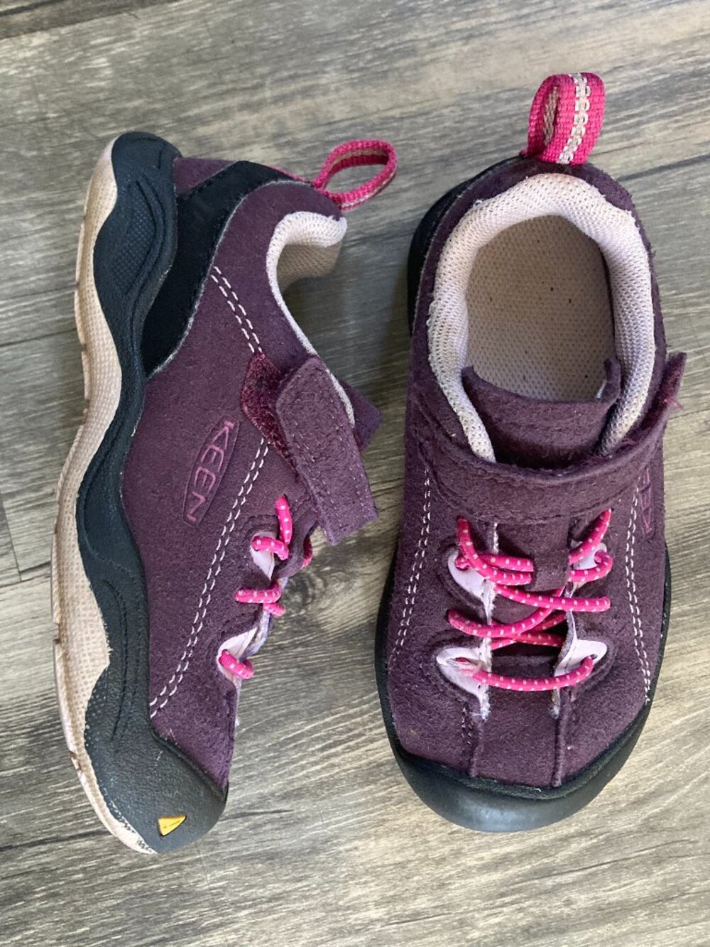KEEN Jasper Athletic Sneaker, Little Kids 9, Purple/Pink